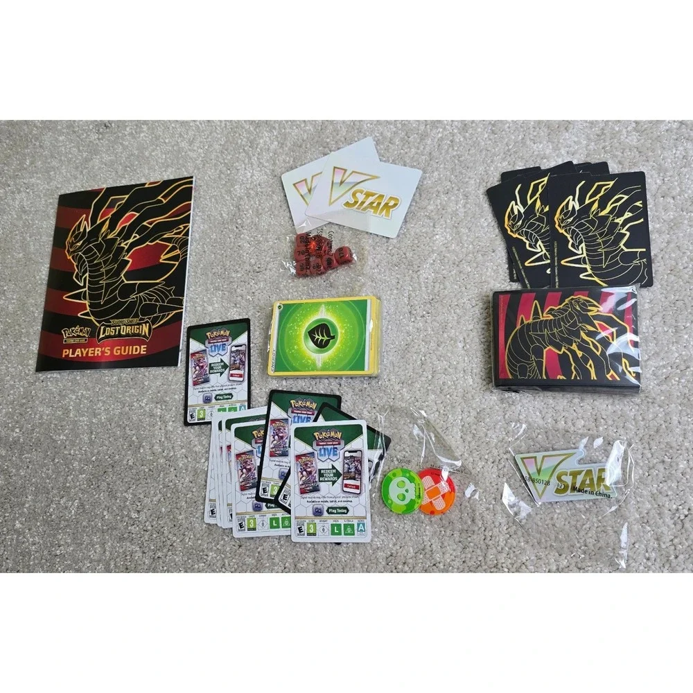 Pokemon Sword Shield Lost Origin Elite Trainer Box‎ Giratina V Star NO CARDS